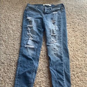 Abercrombie and Fitch boyfriend jeans